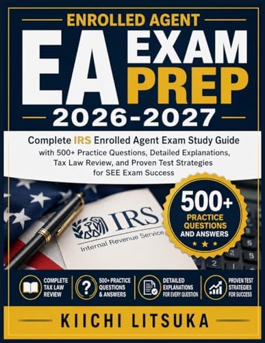 Amazon.com: Enrolled Agent Study Guide 2025-2026: All in One